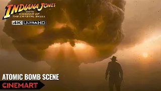 INDIANA JONES AND THE KINGDOM OF CRYSTAL SKULL (2008) | Atomic Bomb Scene | Saved the Fridge 4K UHD