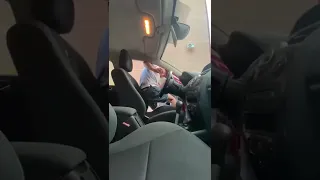 Когда садишься в машину после жены