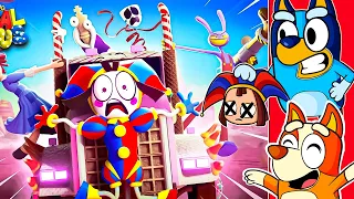 Bluey & Bingo React to THE AMAZING DIGITAL CIRCUS - Ep 2: Candy Carrier Chaos!?