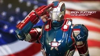 REVIEW : Hottoys Iron Patriot [Die-Cast]