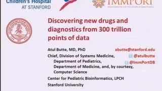 DOE CSGF 2013: Discovering New Drugs and Diagnostics From 300 Trillion Points of Data