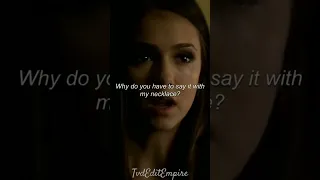 i can't be selfish with you #delena #thevampirediaries #youtubeshorts #viralshorts