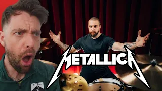 "UK Drummer REACTS to ELOY CASAGRANDE - BATTERY (METALLICA COVER) REACTION"