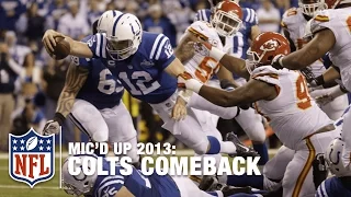 Andrew Luck & Colts Mic'd Up Mega Comeback vs. Chiefs 2013 Playoffs | NFL