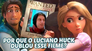 A RAPUNZEL É LOIRA LÁ EMBAIXO TAMBÉM?