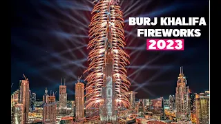 Dubai New Year FireWorks 2023 ~ (BURJ KHALIFA FIREWORKS 2023) DUBAI MALL | HAPPY NEW YEAR 2023