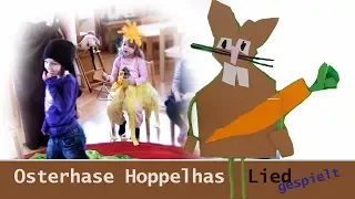 Ostern Lied mit Osterhase Hoppelhas | Osterhasenlied | Minis Kinderkrippe Kita Bad Waltersdorf