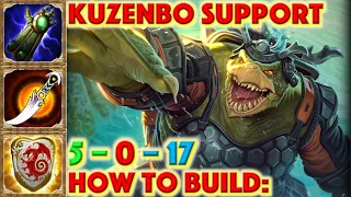 SMITE HOW TO BUILD KUZENBO - Kuzenbo Support + How To + Guide (Season 7 Conquest) 2020 Honorbound