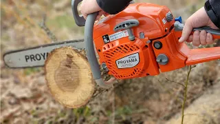 Amazon 62cc Chainsaw Unboxing & Review | Proyama
