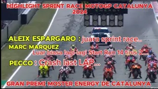 Highlight #Sprint Race MotoGP Catalunya 2024 [Aleix Espargaro Juara Sprint MotoGP Catalunya]