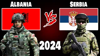 Albania vs Serbia Military Power Comparison 2024 | Serbia vs Albania Military Power 2024