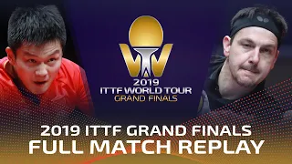 FULL MATCH | BOLL Timo (GER) vs FAN Zhendong (CHN) | MS R16 | 2019 ITTF Grand Finals