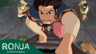 Miyazaki's Ronja - Action Packed Robberies | Compilation | Anime from Studio Ghibli