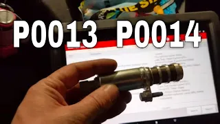 P0013 P0014 Common Causes "Cheapest Fix" VVT Solenoid