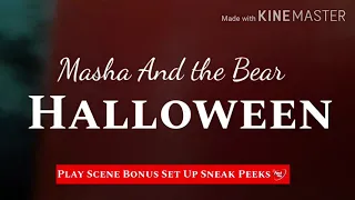 Masha And the Bear Halloween DVD Menu