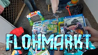 FLOHMARKT LIVE ACTION #73 Stadttrödel mit Retrogames, Actionfiguren und richtig coolem Merch - Haul