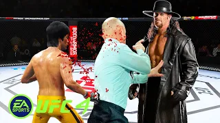 UFC4 Bruce Lee vs Undertaker EA Sports UFC 4 - Super Battle