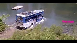 Buses Vs Flooded Rivers||Buses Fails in floods 2021