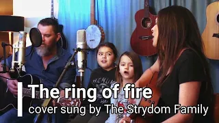 The Strydom Family sing a cover of "The ring of fire"