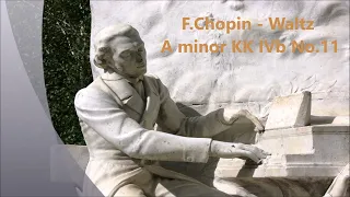 F.Chopin - Waltz in A minor KK IVb No.11 (반복)쇼팽왈츠 19번