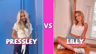 Pressley Hosbach Vs Lilly Ketchman TikTok Dances Compilation 2021