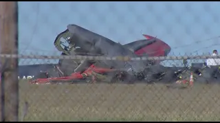Два самолёта столкнулись на авиашоу в Техасе