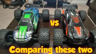 Looking at the Traxxas Sledge and Erevo 2.0