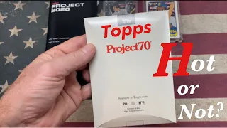 Ep155 First look at Topps Project 70 baseball cards. Are they worth it?