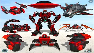 Scorpion Robot Car Transformers: Robot Multiple transform Game | Android iOS Gameplay