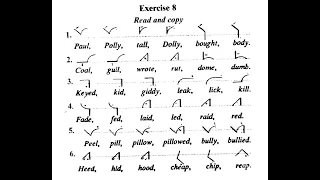 SHORTHAND DICTATION EXERCISE-8/ SHORTHAND DICTATION  FOR BEGINNERS