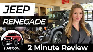 2020 Jeep Renegade - 2 Minute Review - SUVS.com