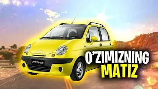 BEAMNG DRIVE / O'ZIMIZNING MATIZNI CRASH TEST QILDIM / UZBEKCHA LET'S PLAY