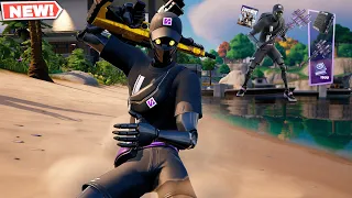 Fortnite Sid Obsidian Skin GAMEPLAY! (Untask'D Courier STW Pack)