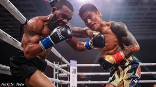 Gary Russell Jr. VS Mark Magsayo (MD 113-115x2, 114-114) RUSSELL INJURED HIS SHOULDER! CLOSE FIGHT?