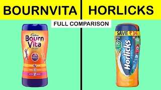 Bournvita vs Horlicks Full Company Comparison UNBIASED in Hindi 2021 | Bournvita vs Horlicks