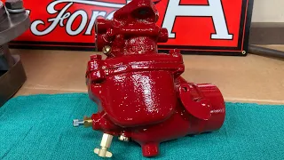 Farmall M Carburetor Restoration Part 3 - Float Bowl Reassembly & Final Paint!