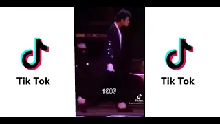 Michael Jackson || Moonwalk Evolution 1983 - 2001 #tiktok