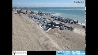 Construction of Rock Revetment Eastoke Point (2013)