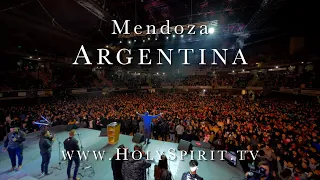 The Holy Spirit moving in power in Mendoza, Argentina! ביטוי של תהילת רוח האל במנדוזה, ארגנטינה!