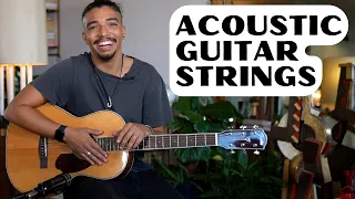 Choosing the Right Strings for Your Acoustic Guitar