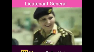 Lieutenant General Nigar Johar Khan short Introduction