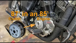 1985 Honda Shadow Clutch Swap (Way Better)