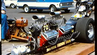 Found Super 8 Film - Trip Down West Coast Sept 1971, OCIR | drag racing