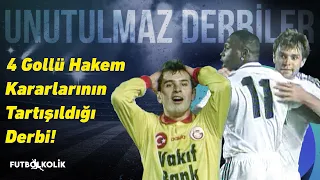 Galatasaray-Beşiktaş Derbisi 1996-97 Sezonu | Hakem Tartışmalı Maç!