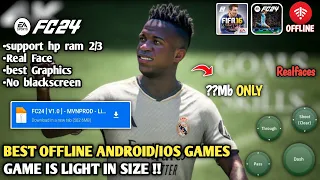 FIFA 16 Mod 24 android OFFLINE || Best Graphics HD + Realfaces - Full tournament & Career Mode