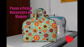 DIY - Passo a Passo Necessaire/maleta de Viagem