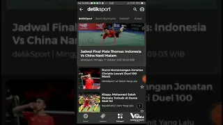 Bacain Berita, dari detik.com "Kunci Kemenangan Jonatan Christie Lewati Duel 100 Menit"