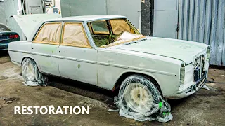 Rat Look | Restoration Old Mercedes w114