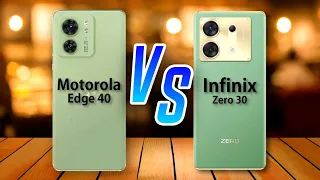 Motorola Edge 40 ⚡ vs ⚡ Infinix Zero 30 Full Comparison