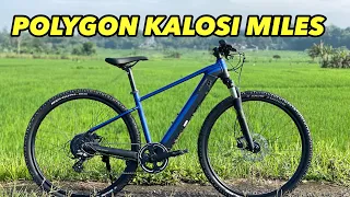 POLYGON KALOSI MILES REVIEW - SOLUSI GOWES NANJAK ENTENG dengan E-Bike